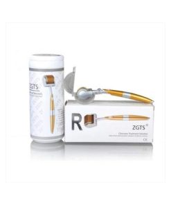 Συσκευή Μεσοθεραπείας – Derma Roller Προσώπου και Σώματος με 192 Ακίδες 0.5mm ZGTS-050 Χρυσή
