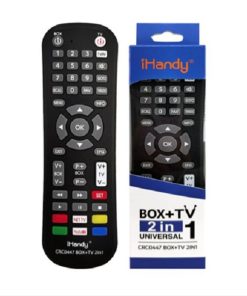 Universal τηλεχειριστήριο τηλεόρασης και TV Box iHandy CRC0447 μαύρο