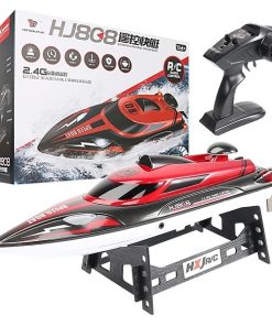 Τηλεκατευθυνόμενο Σκάφος 25km/h 2.4G – RC HJ808 Κόκκινο