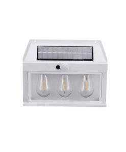 Ηλιακό φωτιστικό LED με 3 λάμπες SN23521-84A Μαύρο χρώμα