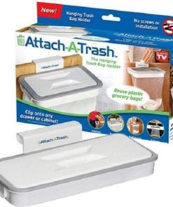 Βάση Στήριξης Attach-A-Trash για Σακούλα Πλαστική SN23521-89 Λευκό