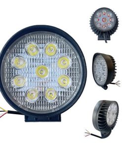 LED Αδιάβροχος Προβολέας Αλουμινίου 12V-24V 4″ 27W 9 SMD IP68 SY-GZD0997