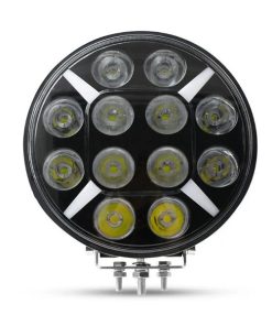 LED Προβολέας 9″ 9-32 Volt Υψηλής Ισχύος 100W Πορτοκαλί / Λευκό  IP67 SY-GZD1007