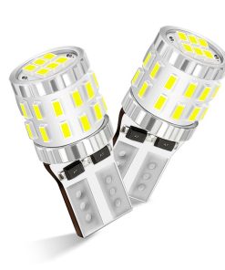Λάμπες Αυτοκινήτου T10 Canbus LED 6500K Ψυχρό Λευκό 12V/24V 3W 30 SMD 2τμχ W16944