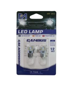 Σετ Λάμπα Αυτοκινήτου Canbus 9SMD 12v 2τμχ. XM0037