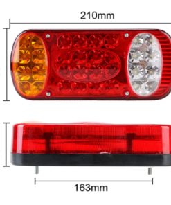 Προβολέας ουράς οχήματος 12V 24V 32LED Φρένο, προειδοποιητικό φώς στάσης, φως οπισθοπορείας w13536